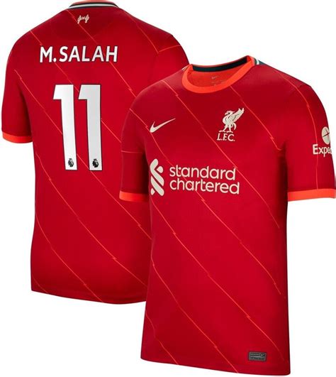 Nike Men's Red Liverpool 2021/22 Home Breathe Stadium Replica Jersey 